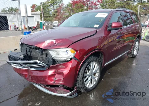 2016 Dodge Durango Limited z USA, uszkodzony, nr VIN 1C4RDJDG7GC397935